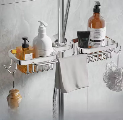 Kitchen Sink Drain Rack Sponge Storage Flexible Faucet Holder Soap Drainer Towel Rack Shelf Organizer Kitchen Accessories