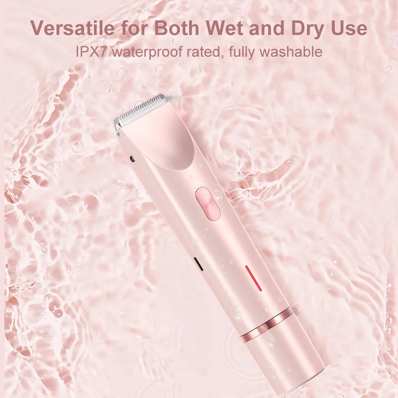 Electric Shaver Private Area Shaving Device Men's and Women's Shaving Device Full Body Water Washing Dry and Wet Dual-use Device