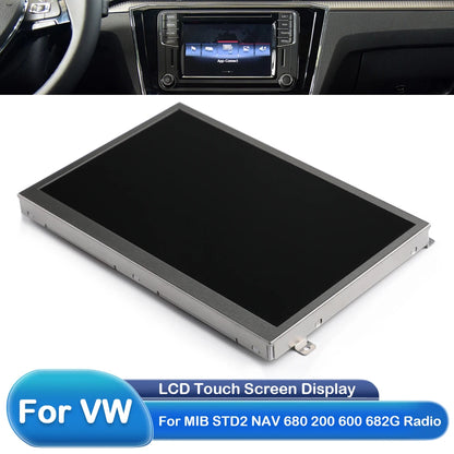 6.5-Inch 6.33-Inch Replacement LCD Screen TDO-WVGA0633F00045 WVGA0633F00039 For VW STD2 MIB 200 682 680 684 Discover Car Radio
