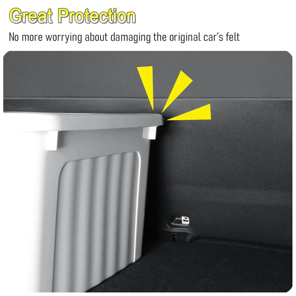 For Tesla Model Y Juniper 2025 2026 Trunk Mats Rear Trunk Tailgate Protective Mat Anti-dirty Protective Pad Trim Car Accessories