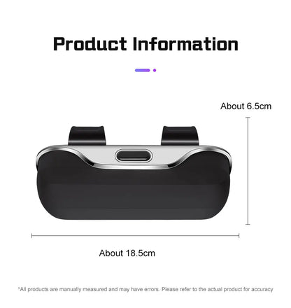 For Xpeng G6 P7 P7i X9 G3 G3i G9 P5 X2 N5 F30 H93 Car Visor Glasses Case Portable Accessories Sunglasses Holder Eyeglasses Box