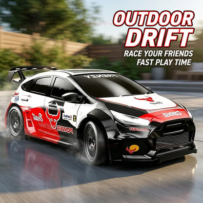 RC Racing Car 70km/H High Speed Drif Sports Car 2.4g 4wd Brushless Speed Champion with LED Lights Remote Controlled Cars for Kid
