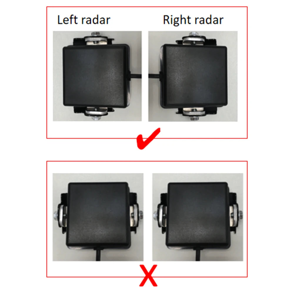 ZJCGO Car BSD Radar Warning System Blind Spot Detection Safety Driving Alert for Volvo XC60 2018 2019 2020 2021 2022 2023 2024