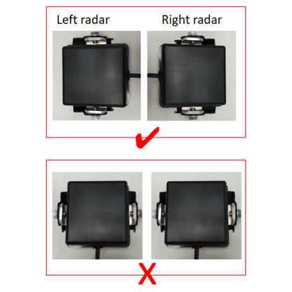ZJCGO Car BSD Radar Warning System Blind Spot Detection Safety Driving Alert for Volvo XC60 2018 2019 2020 2021 2022 2023 2024