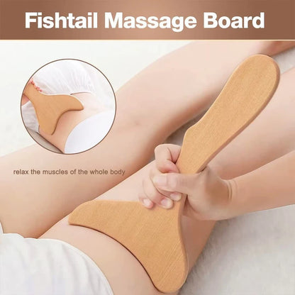 Wood Therapy Massage Tools, Wood Lymphatic Drainage Massage Tools Set for Body Sculpting, Maderoterapia Kit for Anticellulite