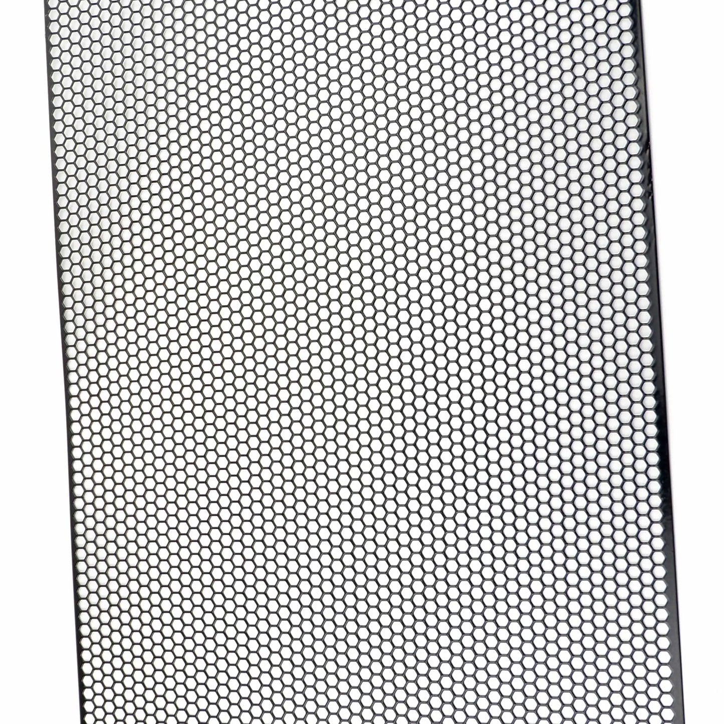 【100cmx33cm】 Aluminum Grille Mesh Grill Cover Car Bumper Fender Hood Vent Grille Net Grid Ventilation Grille 6mm Hole Hexagon