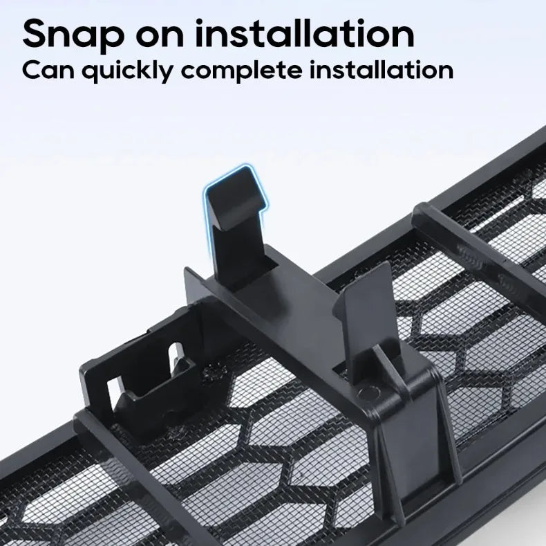 For Tesla Model Y Juniper 2025 2026 Inner Vent Grille Front Lower Bumper Anti Insect Net YL Mesh Air Inlet Anti Dust Proof Cover