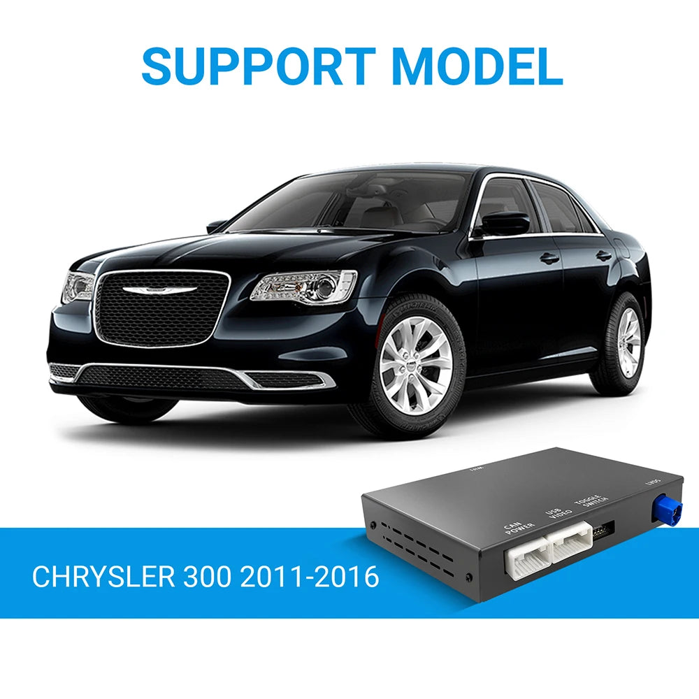 Wireless CarPlay Android Auto Retrofit Kit Decoder Box For Chrysler 300 Series 2011 2012 2013 2014 2015 2016