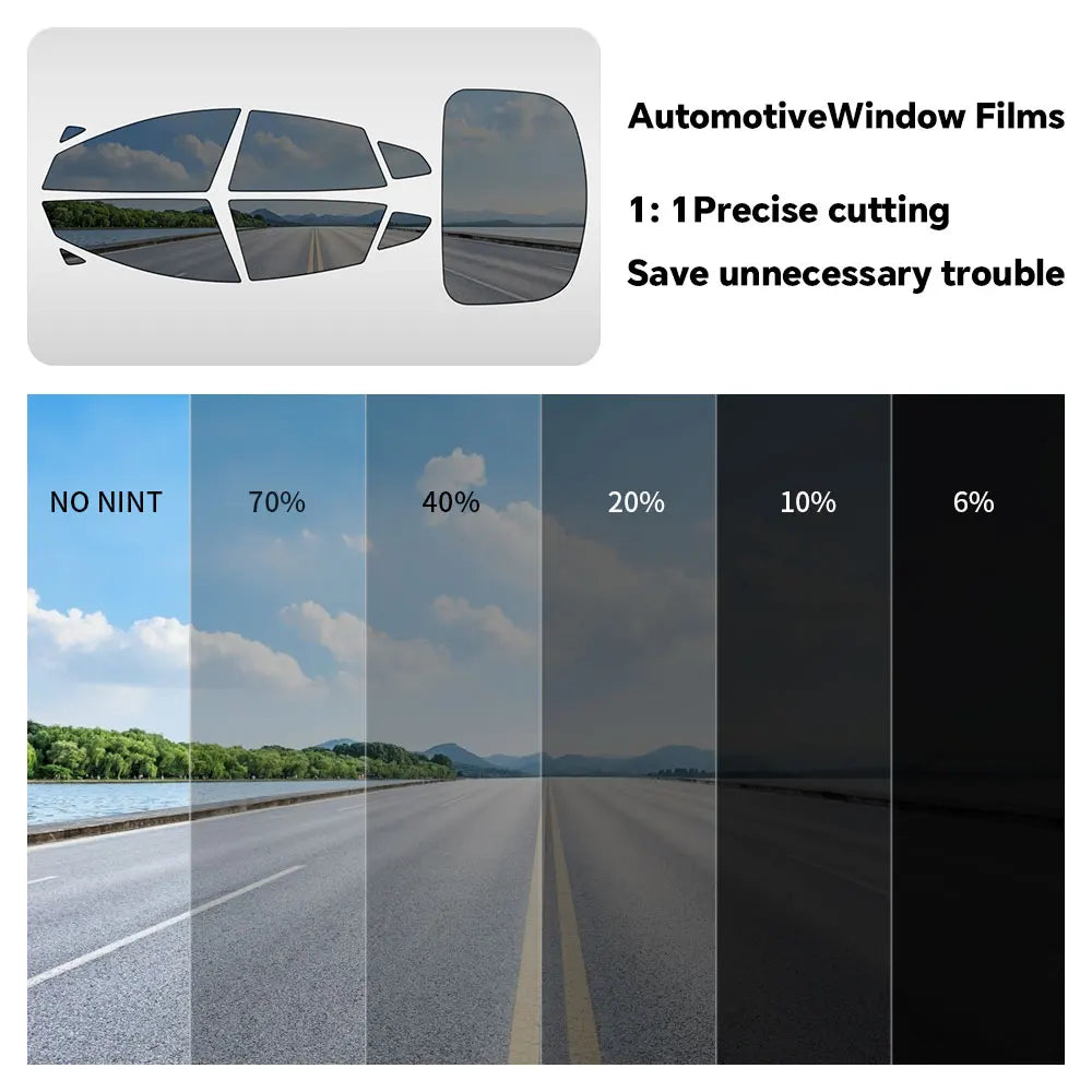 Pre-Cut Car Window Privacy Tint Film For Tesla Model 3 2020-2023 Auto solar UV Protector films for Tesla Model 3 Highland 2024