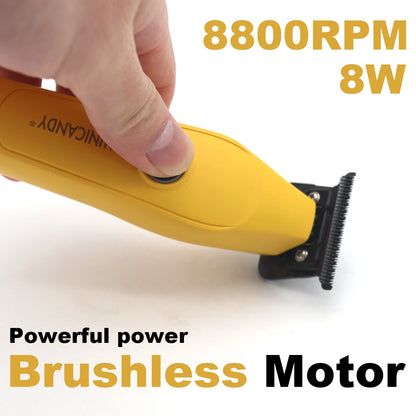 JUCAI Professional Hair Clipper Kit for Men with Brushless Motor DLC Blade 10000RPM With Base Charger Barber Hair Cutt Machines