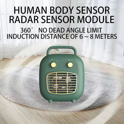 Small Desktop Human Body Sensing Temperature Control Convection Office Constant Temperature Energy Saving Heater