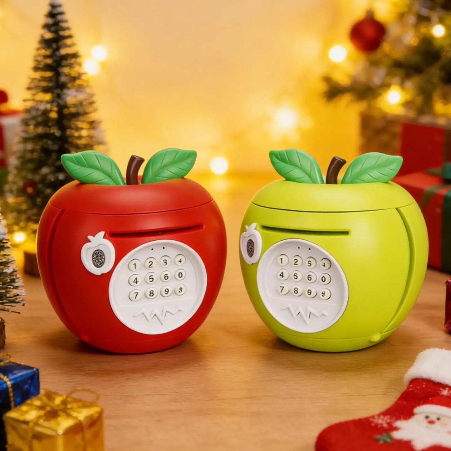 Creative Bank Automatic Mini Safe Coins Cash Saving Money Box Password Counter Code Key Lock Coin Bank ATM Child Gift