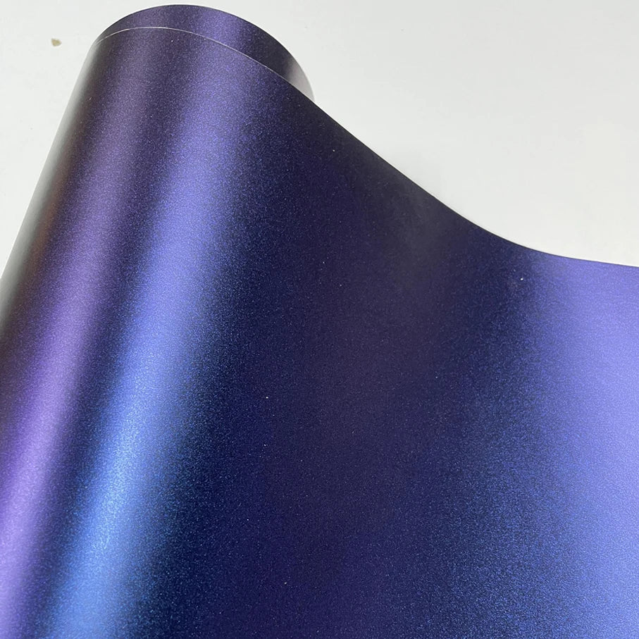 Premium Gloss Chameleon Pearl Glitter Metallic Green purple Vinyl Car Wrap Foil With Air Release Diamond Car Sticker Decal