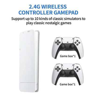 M15 4K game console home mini video game 64G retro console 128G player HD video game stick 2.4G dual wireless control PS1 gift