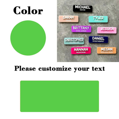 Personalized Custom Badges | Customized Personalized Name Badges | Name Badges | Educators | Nursing | Doctors | Teachers |