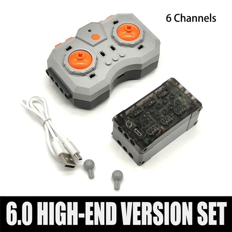MOC High-Tech Parts M XL L Motor Servo Power Functions Motor Multi Tool PF 8293 8883 Model Building Blocks Compatible With LEGO