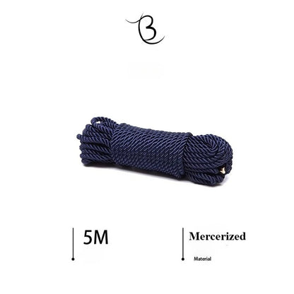 10m Shibari Bondage Rope,Soft Jute for Japanese Rope Art,Skin-Friendly for Beginners,Natural Color Skin-Safe Jute Couples Play