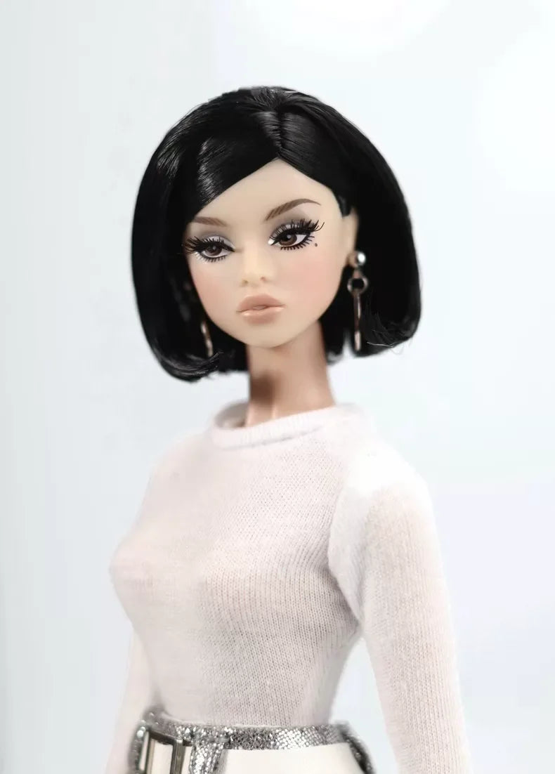 GSF OOAK GMCOLL Doll  Exquisitely Crafted 1/6 Scale Fashion Doll Vintage Modern‌ Cute Girl Custom Toy Puppet Friend DIY Gift