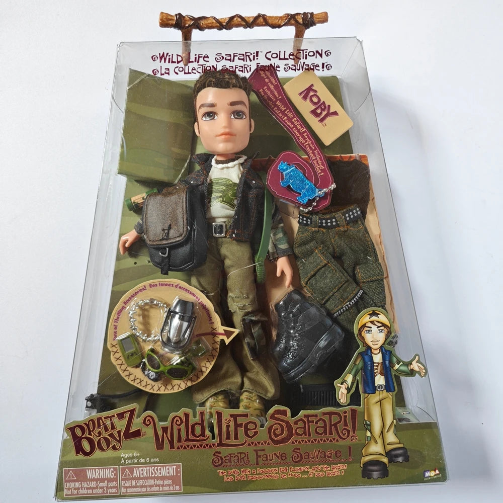 bratz boy dylaw wild life safari Eitan  many accessory collection dolls bratzillaz doll