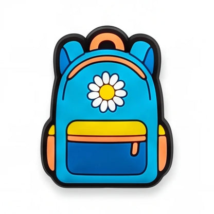 1-20pcs School Student Future Leader Book PVC Sandal Shoe Charms Buckle Clog Fit Wristbands Backpack Decorations Kid Party Gift