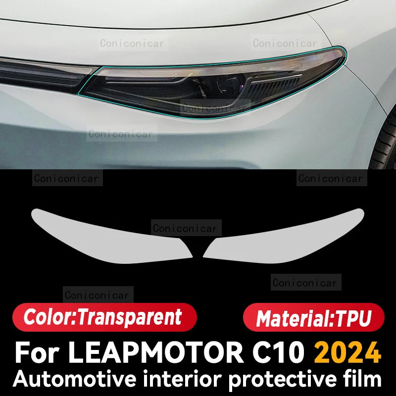 For LEAPMOTOR C10 2025 Car Interior Panel Dashboard Center console Anti-Scratch Protective Film Accessories Sticker