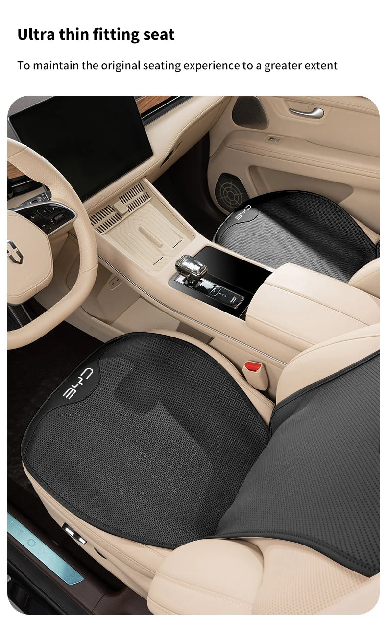 Car Seat Cushion For BYD Seal U Atto3 Atto2 Dophn Seagull S6 S7 Tang X Dream Breathable Front & Rear Seat Protective Cover