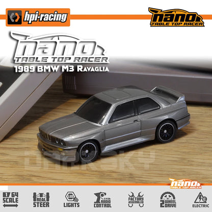 New HPI 1:64 NANO-TTR 160990 160991 1/64 Mirco RC Remote Control Model On-road Car Desktop Adult Children's Toys