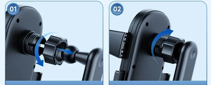 For Volvo EX30 2025 Car Phone Holder Mobile Phone Wireless Charger Stand Magnet Mount Car MagSafe Mounts for EX30 Accessories