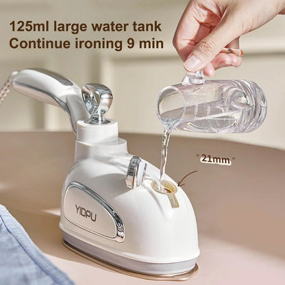 1000W Garment Ironing machine Portable Steam iron with anti-scald base Dry wet Dual use Cloth Fabric Flatiron Remove wrinkle