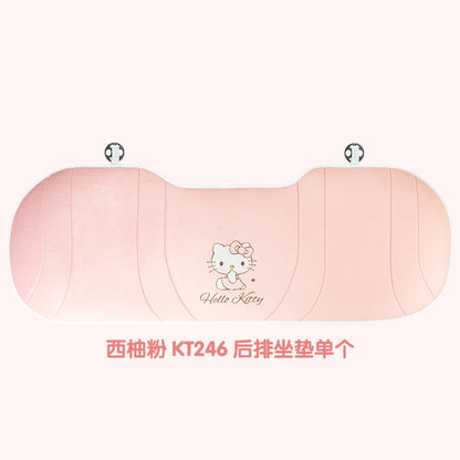 My Melody Car Seat Cushion Sweat Absorbing Plush Women's Cute Cartoon Pillow Comfortable Soft Cushion for Vehicle Seat