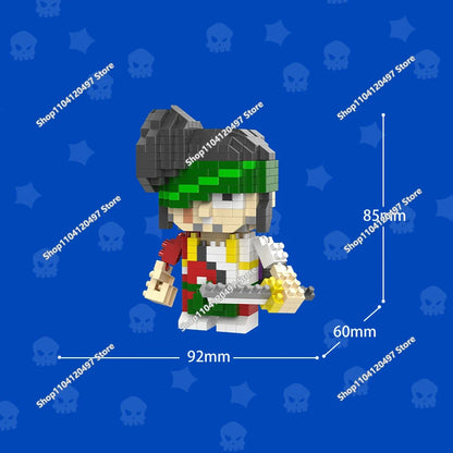 Wilderness Game Brawl Stars Kaze Kenjii Toy Figures Children's Toys Kwazii Peso Penguin Anime Action Figure Children's Toy