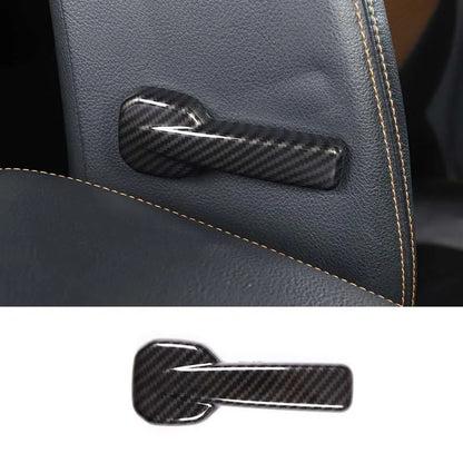 ABS Carbon Fiber For Ford Ranger Wildtrak 2015-2021 Car Center Control Shift Panel Steering Wheel Glass Lift Frame Sticker
