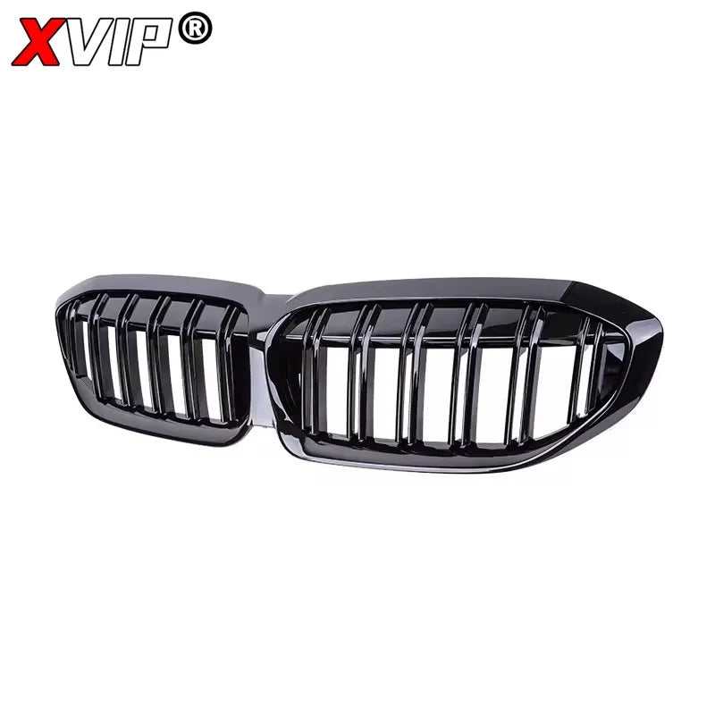 XVIP Front Bumper Kidney Grill Diamonds Style Grille For BMW 3-Series G20 G21 2019-2022 318i 320i 320d 330i 340i 340d M Sport