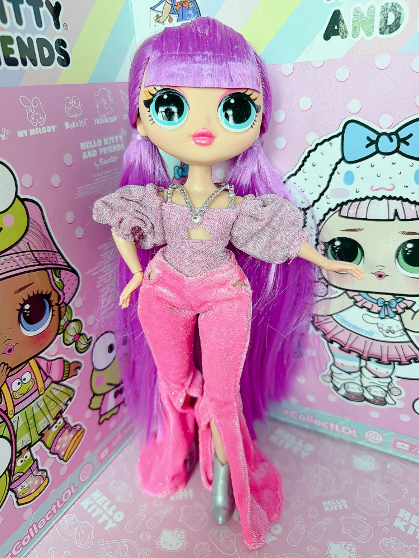 LOL Doll 25cm Extra Large Sister OMG Fashion Doll Little Brother Joint Removable Dress DIY Stylist No Packaging Box