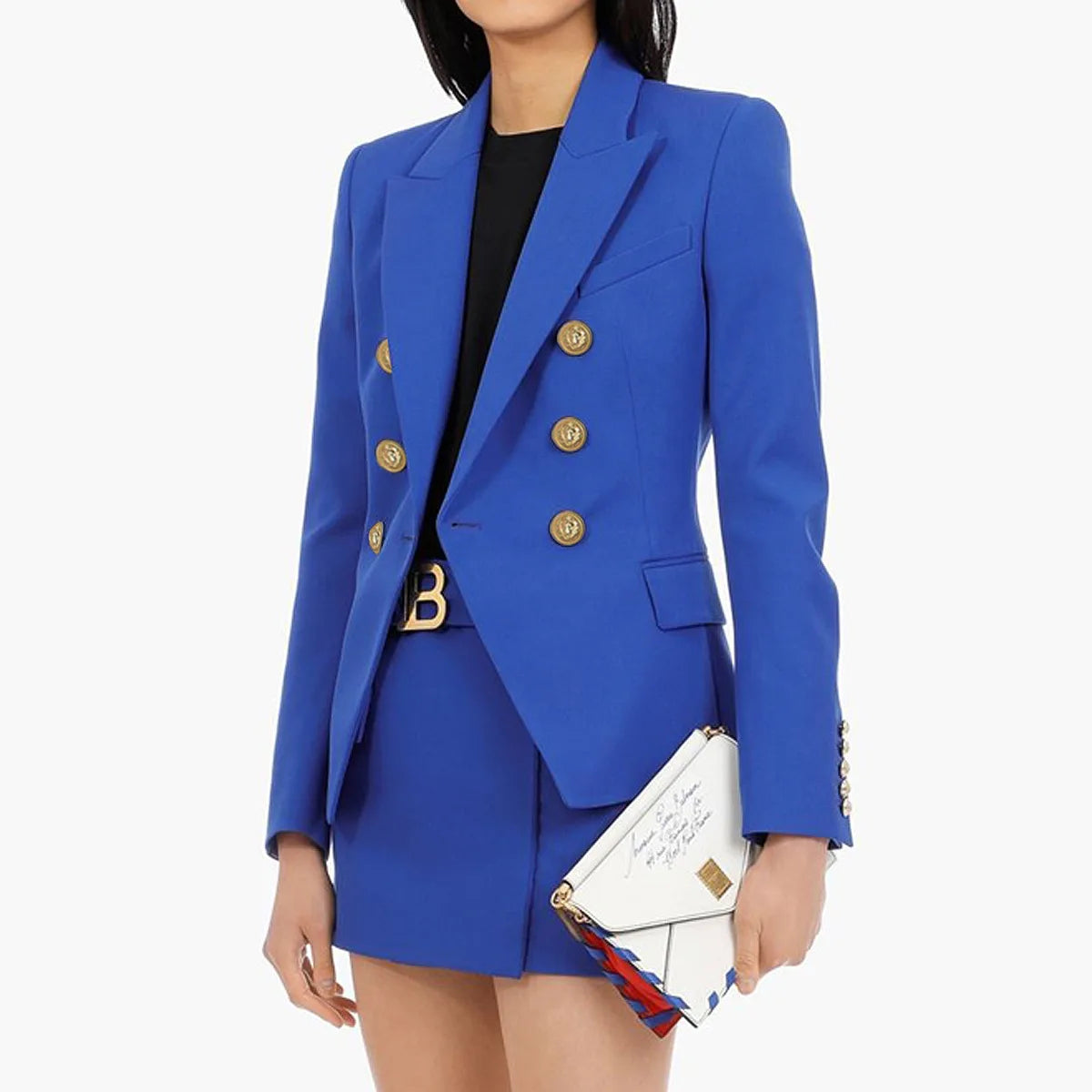 2025 Spring and Autumn New Fashion Professional OL Women's Suit Jacket Top A Line Short Skirt Set Temperament Two-piece Set
