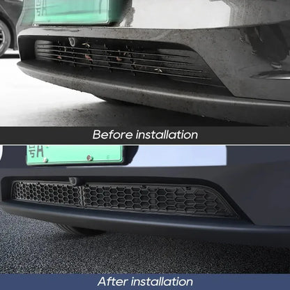 For Tesla Model Y Juniper 2025 2026 Inner Vent Grille Front Lower Bumper Anti Insect Net YL Mesh Air Inlet Anti Dust Proof Cover