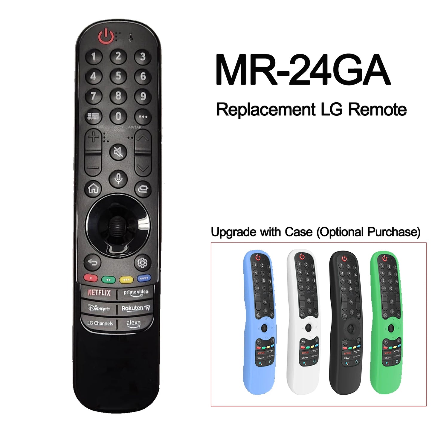 MR24GA Magic Remote Control AKB76045003 Compatibility All 2020-2024 LG Smart TVs with Voice and Pointer Function