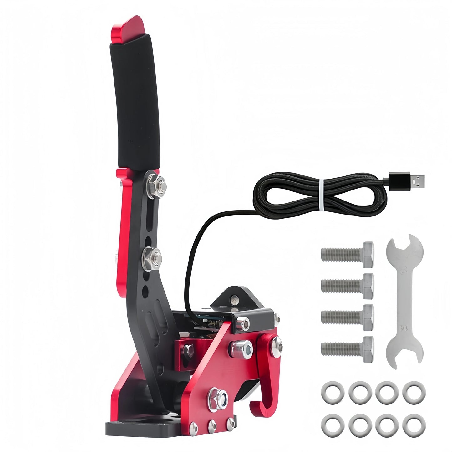 Sim Rui to Pc Handbrake Simracing Hand Brake Sim Racing Cockpit Usb Brakes Drift Game Steering Wheel Lever Simulator