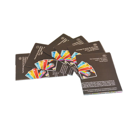 《Push 2024》, Card Game, Board Game, Interactive Game, Available in 6 Languages Including English, Spanish, French, German, Italian, and Dutch, Fast-Paced, Easy to Learn, Perfect for Parties