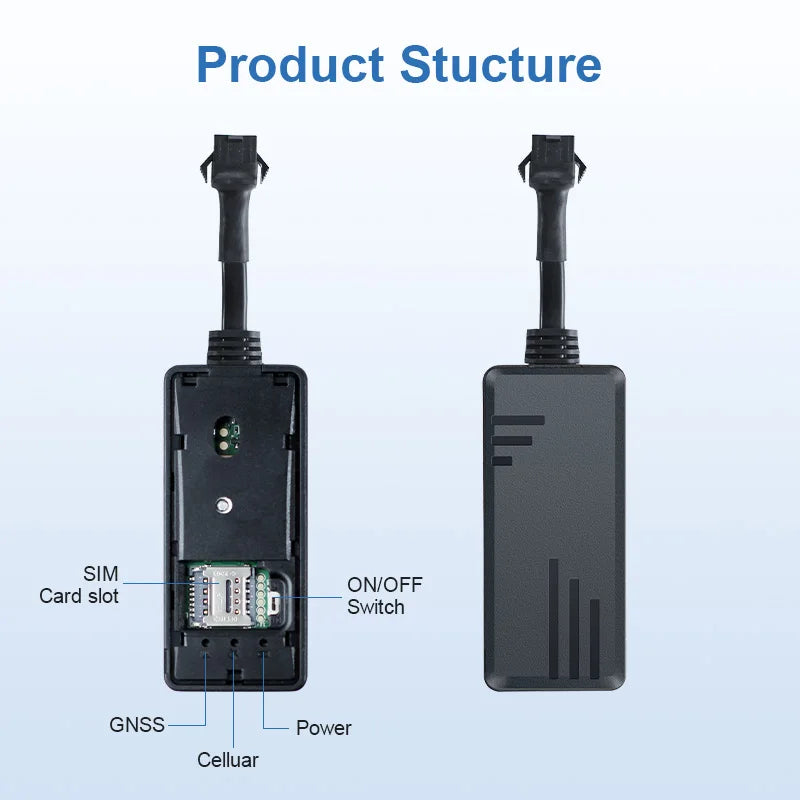 GPS Tracker for Car Motorcycle 4G Tracker J16 GPS Tracker Vehicle Satellite Locator Easy Install for vehicle