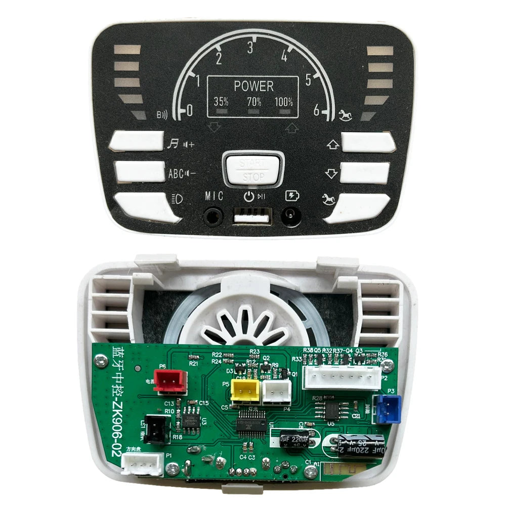 12V 24V Multi Functional Children's Electric Ride on Car MP3 Music Forward Backward Start Power Central Controller Motherboard
