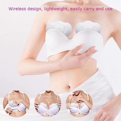 Breast Massager, Electric Breast Massager, Home Use Breast Care Device, Rechargeable Breast Massager for Enhancement.
