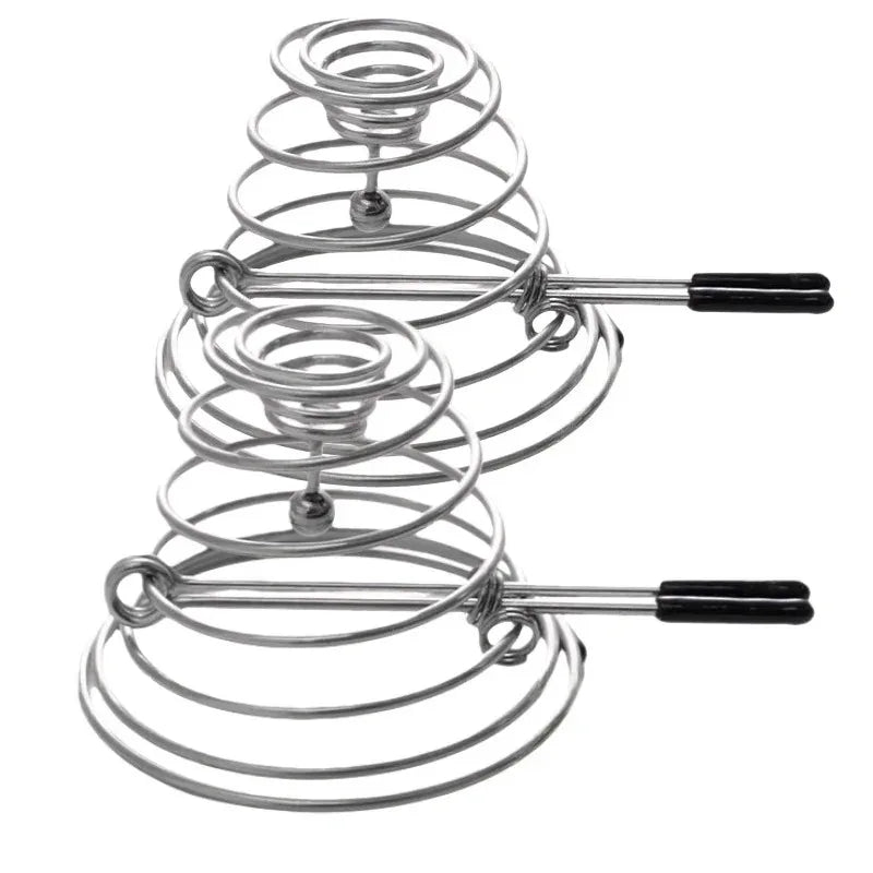 Sexy Bondage Nipple Clamps for Men and Women Metal Spring Adult BDSM Toys Couples' Foreplay Adult Products Nipple Massage 18+