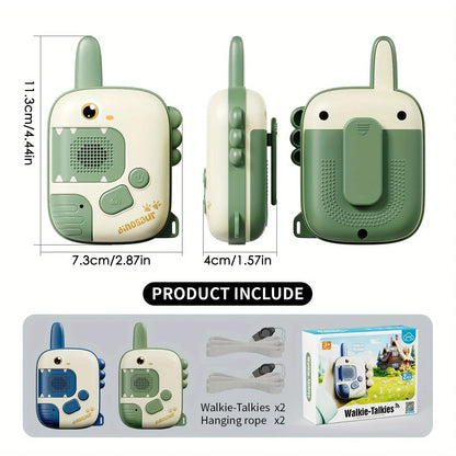 Pink Unicorn Walkie Talkies Toys with LanyardsA for Outdoor Camping Games & Birthday Christmas Toys Gifts for Boys Girls Kids