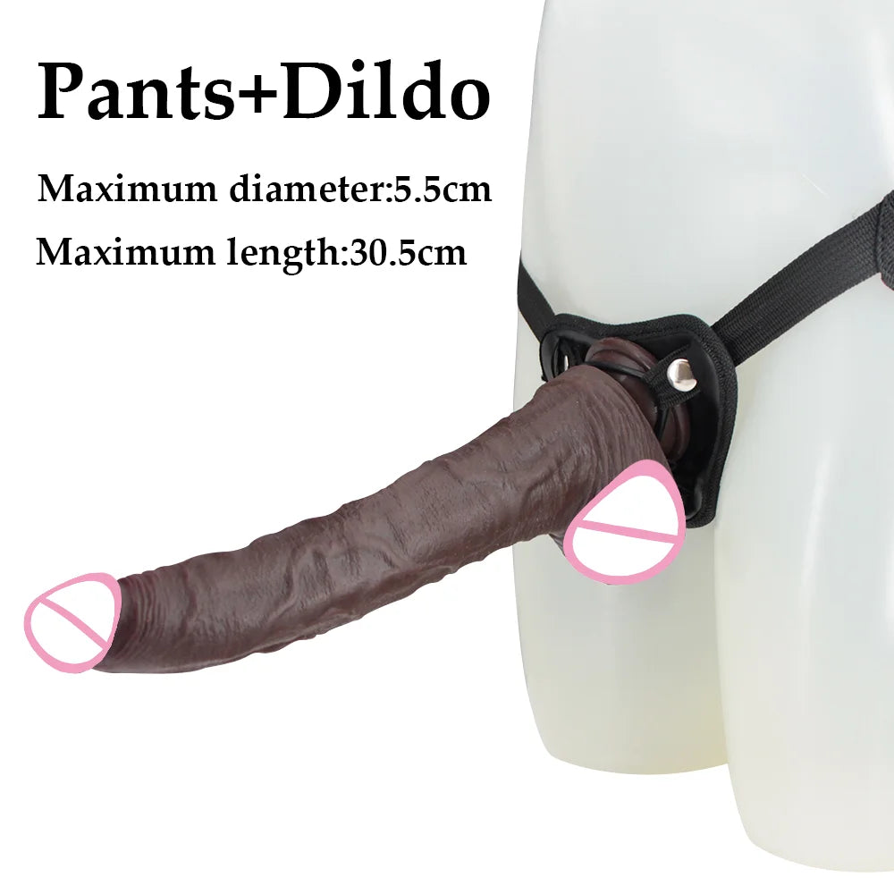 Realistic Long Dildo Flesh Skin Soft Big Dick Double Silicone Small Penis For Woman Man Anal Sex Toys Suction Cup Masturbator