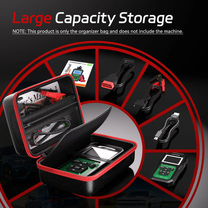 2026 KONNWEI Car Tool Storage Box Handheld OBD Scanner Lightweight Battery Tester Large Capacity Storage Foldable Organiser Box