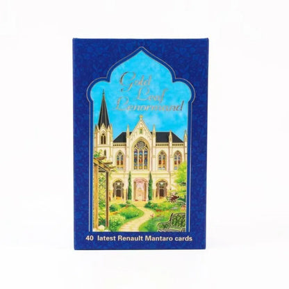 12*7cm for Divination & Fortune Telling - Luxury Durable Deck Rana George Lenormand Oracle Cards 40 Pcs Waterproof PET Cards