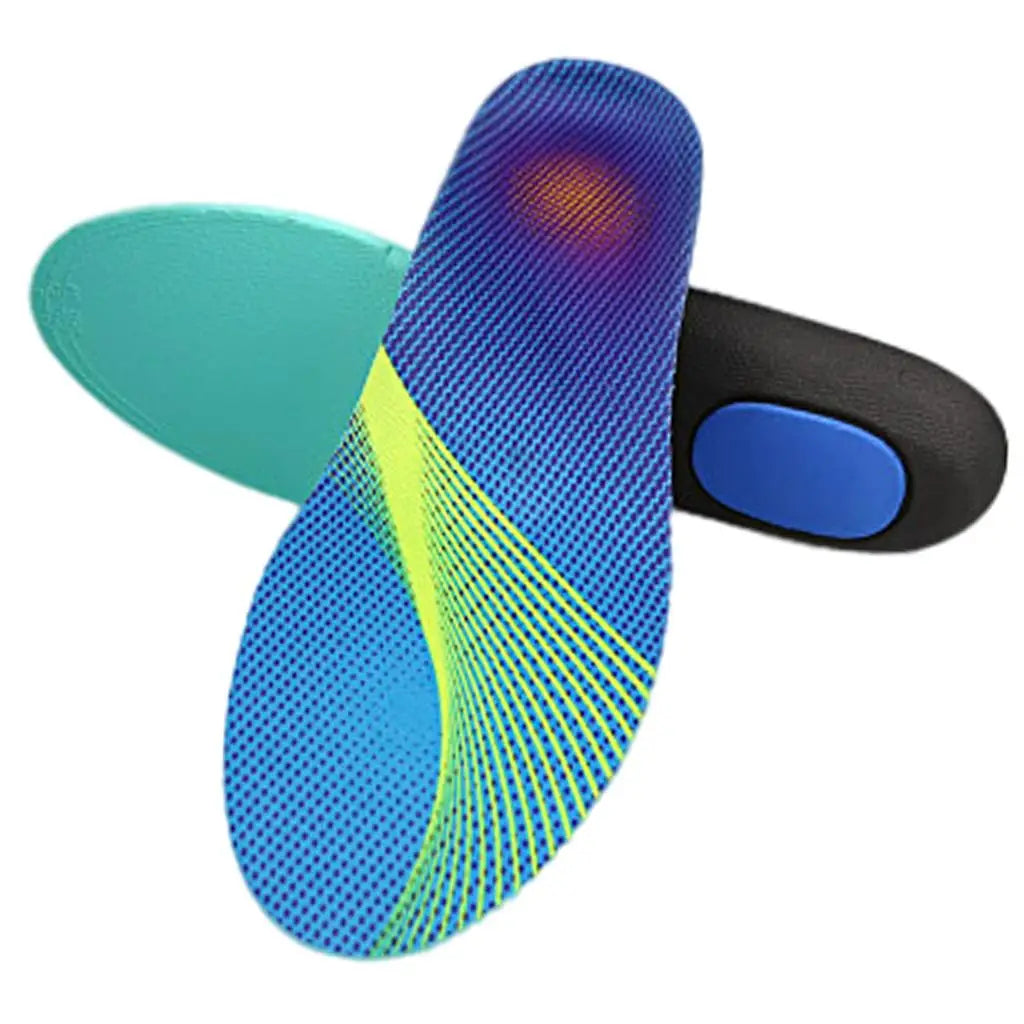 Comfortable Orthotic Insoles Arch Support Cushioned EVA Shoe Inserts for Flat Feet High Arch Unisex Relieve Foot Soreness