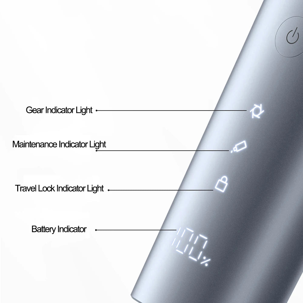 MIJIA Original Hair Clipper 2 Cutting Machine Trimmer Professional Titanium Alloy Blade Rechargeable Barber Shaver Cutter