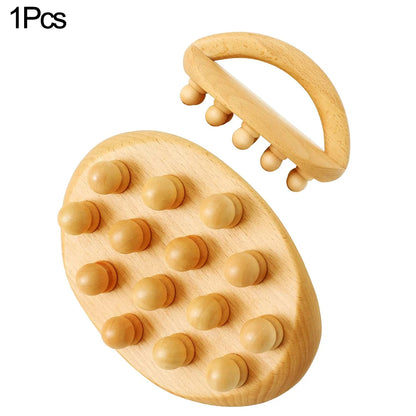 Wood Massage Maderoterapia Massager Roller Anti Cellulite Slimming Gua Sha Massager For Body Back Foot Masajeador